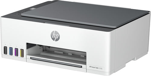 HP Smart Tank 5105 All-in-One Printer, Color, Printer for Home and home office, Print, copy, scan, Wireless; High-volume printer tank; Print from phone or tablet; Scan to PDF HP Smart Tank 5105 All-in-One Printer, Color, Printer for Home and home office, Print, copy, scan, Wireless; High-volume printer tank; Print from phone or tablet; Scan to PDF